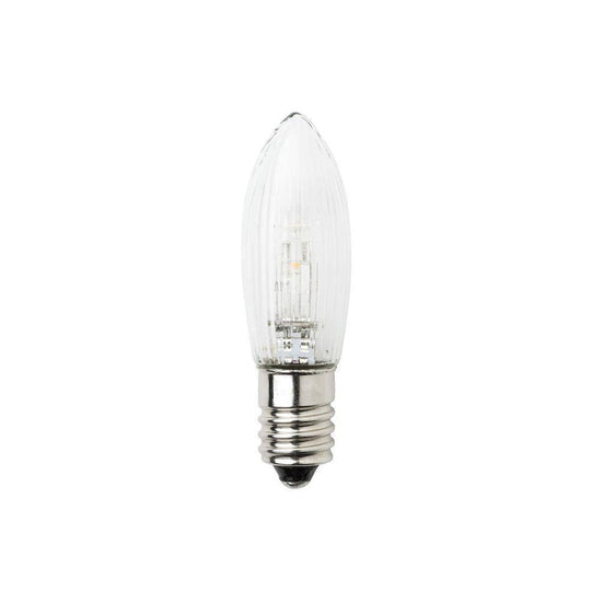 (Utgått) (Utgått) Reservepære juletrebelysning E10 dc led 6v 0,2W - 3pk-Julebelysning reservepærer-Konstsmide-5072-730-Lightup.no
