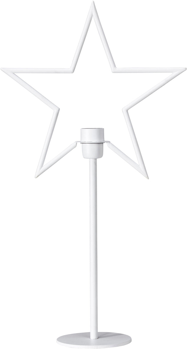 TINDRA ON BASE 65CM - Hvit-Julebelysning adventstjerne-Pr home of Scandinavia Ab-Prh__1256508-Lightup.no