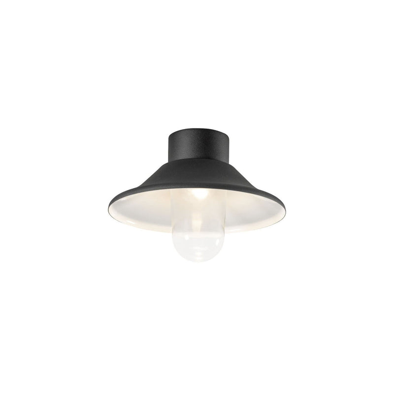Vega taklampe 8W LED - Svart-Utebelysning taklampe-Konstsmide-552-750-Lightup.no