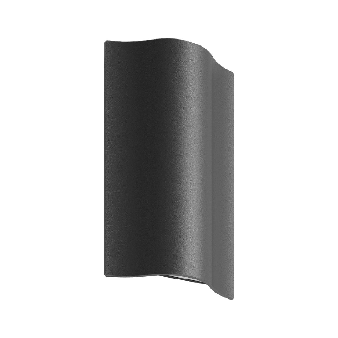 Vega vegglampe opp/ned utendørs 2x6W IP54 - Mørk grå-Utebelysning vegg opp og ned-Norlux-Grå-2450-90-7-Lightup.no
