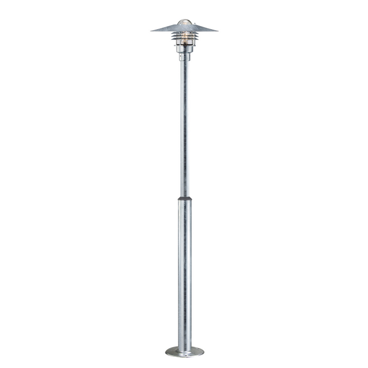 Vejers stolpe justerbar 125-215cm - galvanisert-Utebelysning stolpe-Nordlux-25168031-Lightup.no