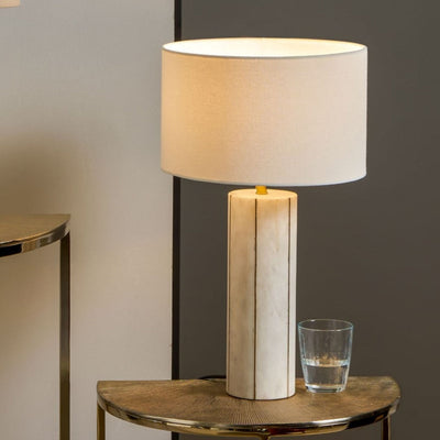 Venetia marmor bordlampe - Messing-Bordlamper-Pacific Lifestyle-30-598-K-Lightup.no