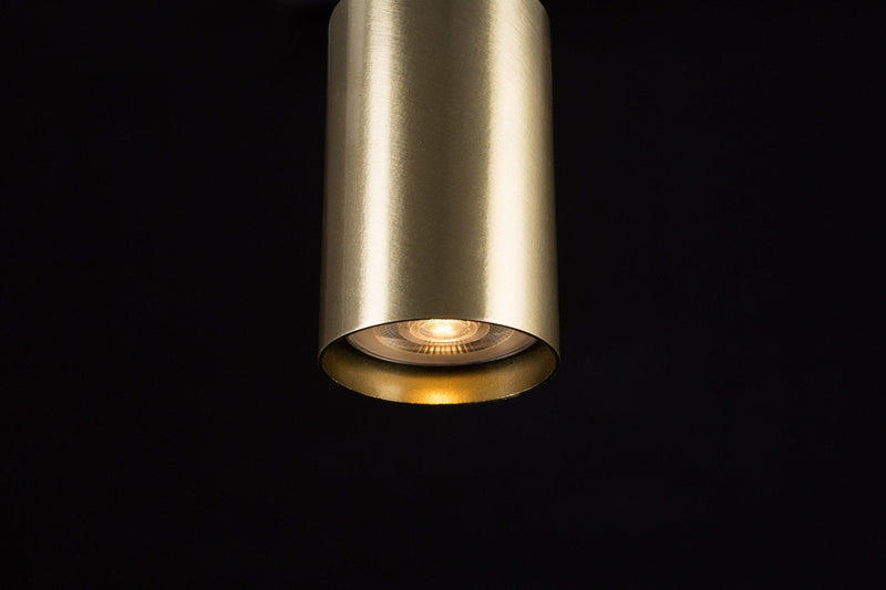 Verona justerbar taklampe 1 lys - Svart/Gullfarget-Taklamper-Emibig-655/1-Lightup.no