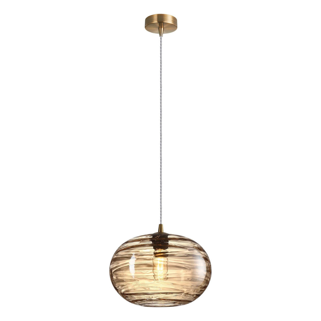 Verona takpendel 30 cm - Amber-Takpendler-Ms - belysning-Amber-9400000089-Lightup.no