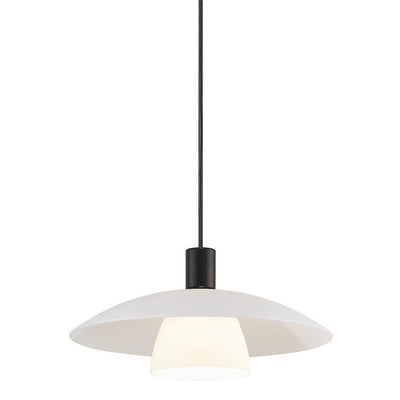 Verona takpendel 40 cm - Svart/Hvit-Takpendler-Nordlux-2010863001-Lightup.no