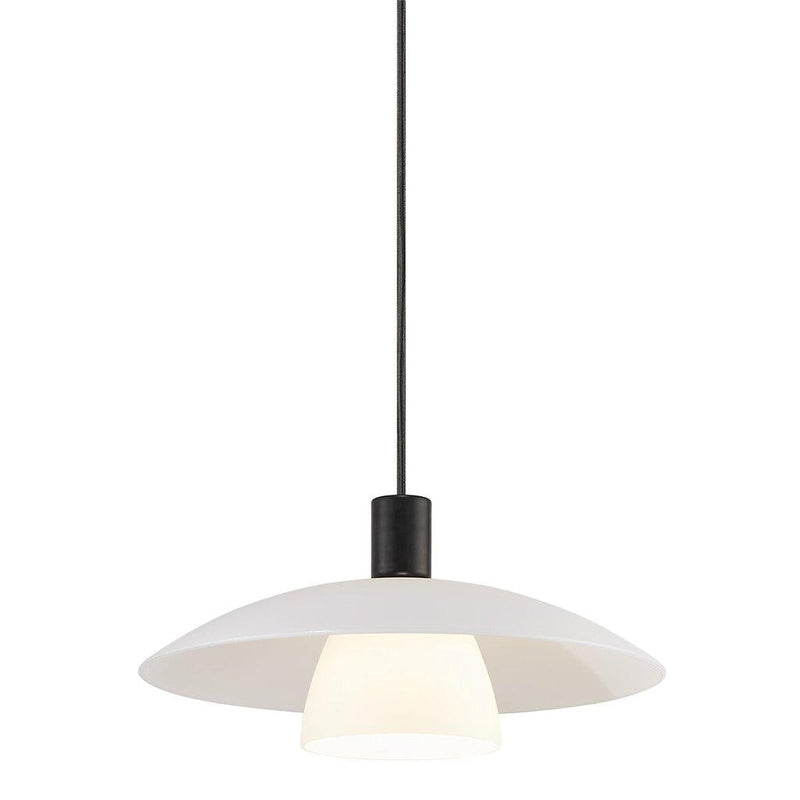 Verona takpendel 40 cm - Svart/Hvit-Takpendler-Nordlux-2010863001-Lightup.no