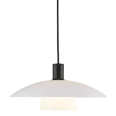 Verona takpendel 40 cm - Svart/Hvit-Takpendler-Nordlux-2010863001-Lightup.no