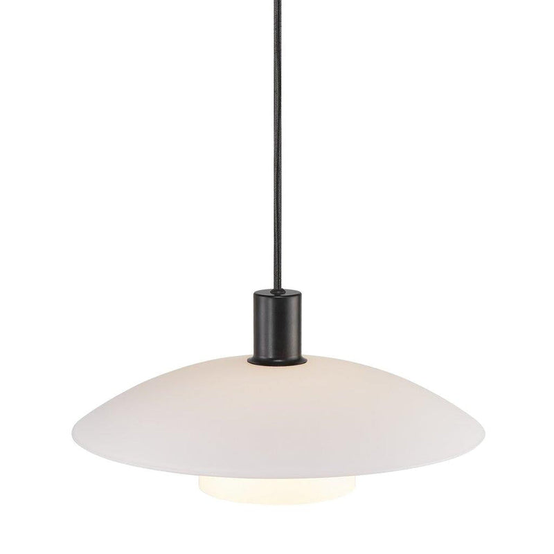 Verona takpendel 40 cm - Svart/Hvit-Takpendler-Nordlux-2010863001-Lightup.no