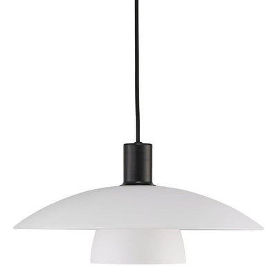 Verona takpendel 40 cm - Svart/Hvit-Takpendler-Nordlux-2010863001-Lightup.no