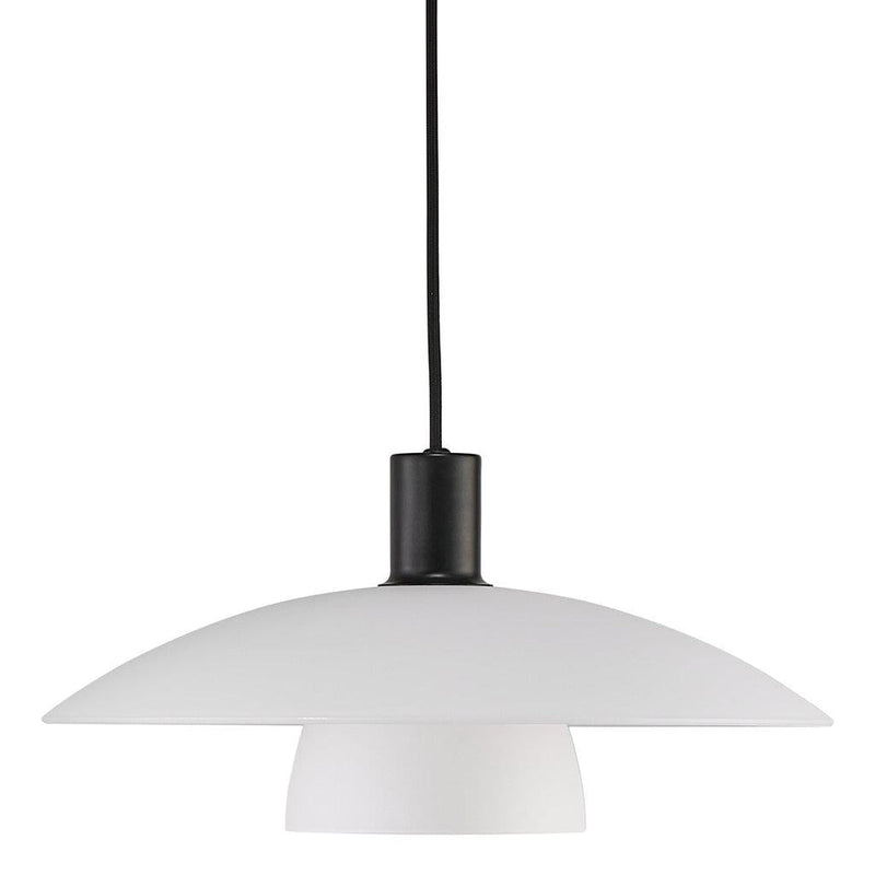 Verona takpendel 40 cm - Svart/Hvit-Takpendler-Nordlux-2010863001-Lightup.no