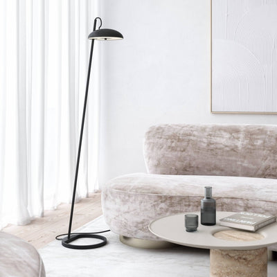 Versale gulvlampe 140 cm - Svart-Gulvlamper-DFTP-2220064003-Lightup.no