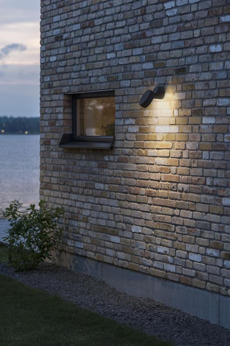 Vicenza vegglampe utendørs IP44 4W - Svart-Utebelysning vegg veggskjold-Konstsmide-Svart-7527-750-Lightup.no