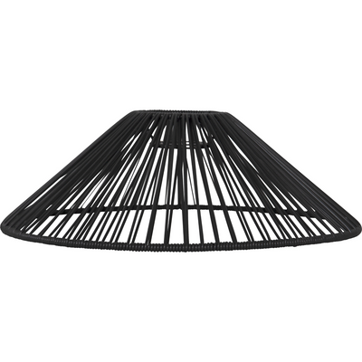 Vide skjerm 38 cm for lysslynge - Svart-Connecta-Star Trading-092-13-Lightup.no