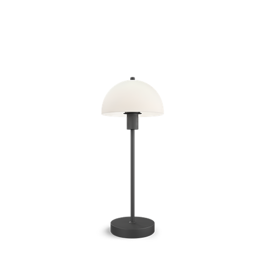 Vienda bordlampe E14 - Hvit/Svart-Bordlamper-Herstal-HB130711400107-Lightup.no