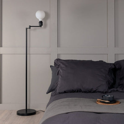 Virro gulvlampe 126 cm - Svart-Gulvlamper-Venture Home-15656-338-Lightup.no