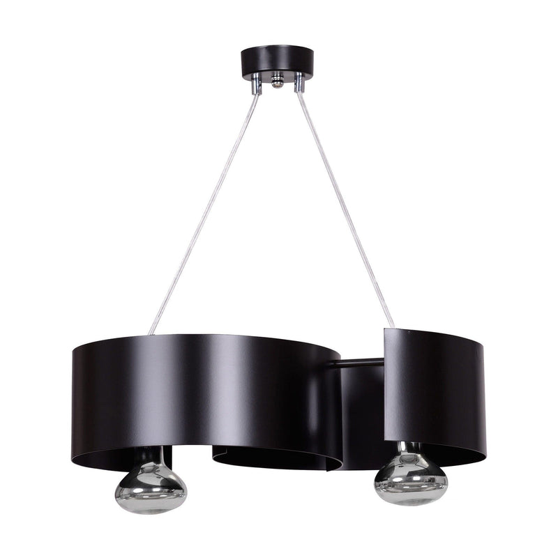 Vixon takpendel 2 lys - Svart-Takpendler-Emibig-284/2-Lightup.no