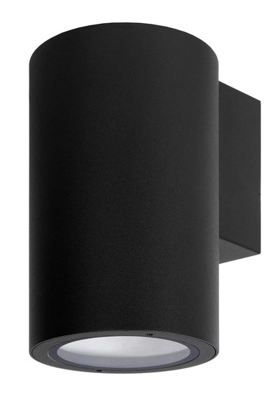 Volantis vegglampe utendørs ned IP54 E27 - Svart-Utebelysning vegg opp og ned-Lucide-LC27807/01/30-Lightup.no