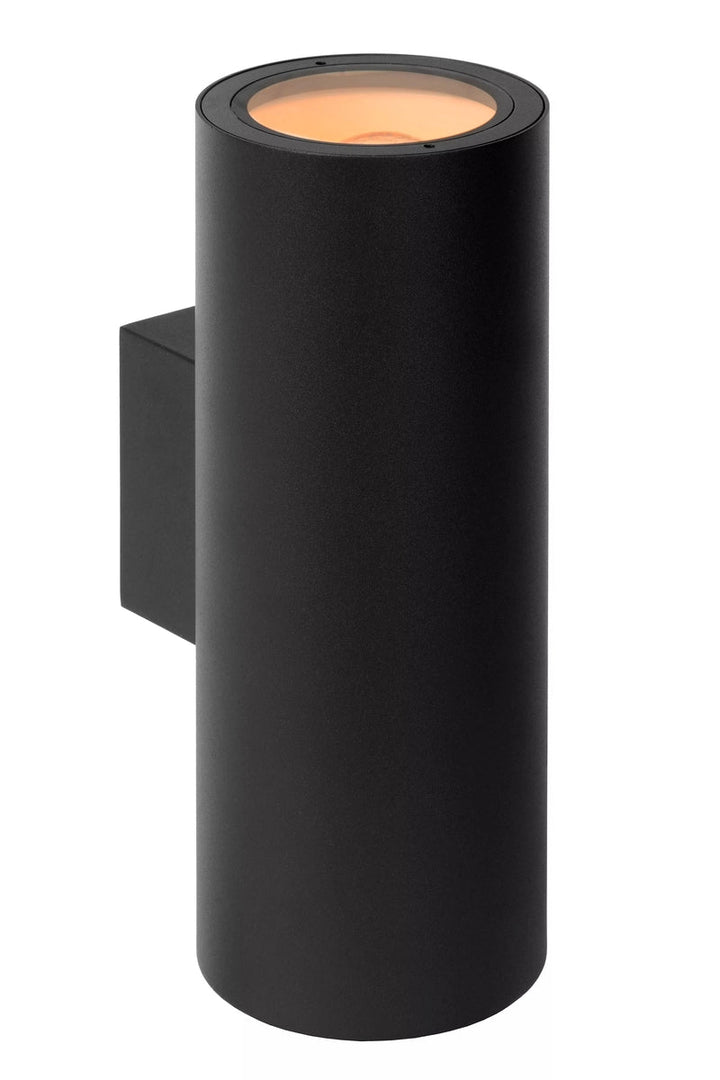Volantis vegglampe utendørs opp/ned IP54 E27 - Svart-Utebelysning vegg opp og ned-Lucide-Svart-LC27807/02/30-Lightup.no