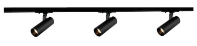 Vox Ezra spotskinne 3 spotter 1 meter 3x10W 3000K dimbar RA90 - Svart-Spotskinner 230V-NorDesign-130000305+389561305+389561205+164301005-Lightup.no