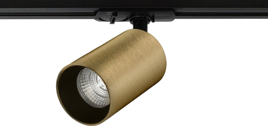 Vox Oz spot (1T) - Svart/Messing-Spotskinner 230V-NorDesign-Svart / Messing-784490103-Lightup.no
