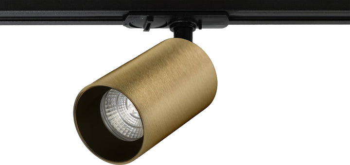 Vox Oz spot (1T) - Svart/Messing-Spotskinner 230V-NorDesign-Svart / Messing-784490103-Lightup.no