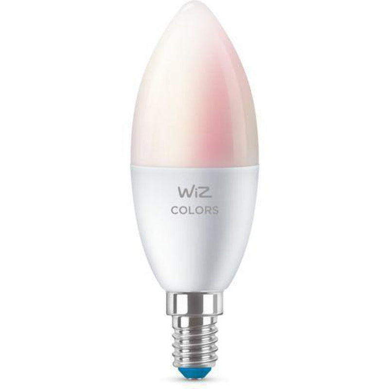 WiZ E14 Mignon Lyspære 4,9W Wifi - Fullfarge 2 pakning-LED-pære E14 sokkel-WiZ-929002448832-Lightup.no