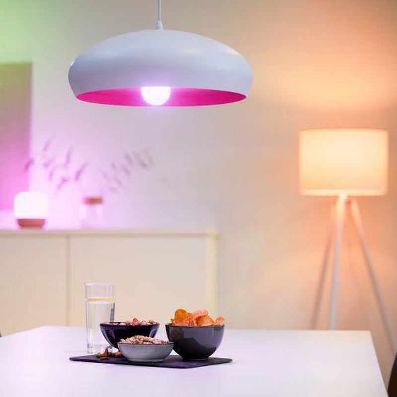 WiZ E27 Lyspære A60 8W Wifi - Fullfarge - 2 pakning-Smartpærer E27-WiZ-929002383632-Lightup.no