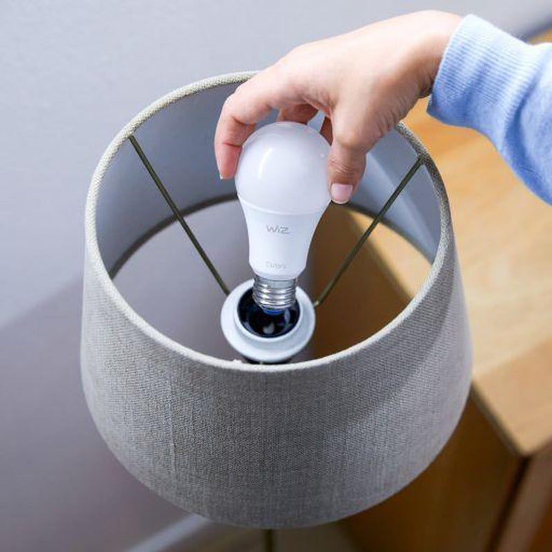 WiZ E27 Lyspære A60 8W Wifi - Justerbar fargetemperatur-Smartpærer E27-WiZ-929002383502-Lightup.no