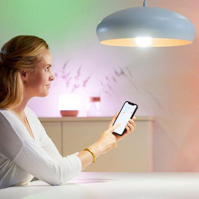 WiZ E27 Lyspære A60 8W Wifi - Justerbar fargetemperatur-Smartpærer E27-WiZ-929002383502-Lightup.no