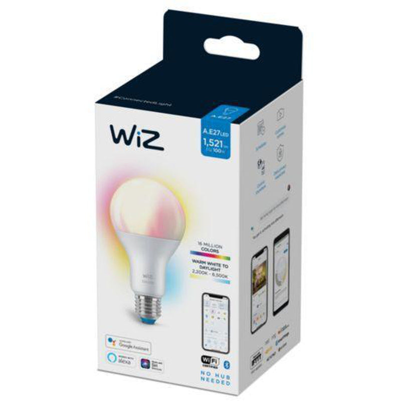 WiZ E27 Lyspære A67 13W Wifi - Fullfarge-Smartpærer E27-WiZ-929002449702-Lightup.no