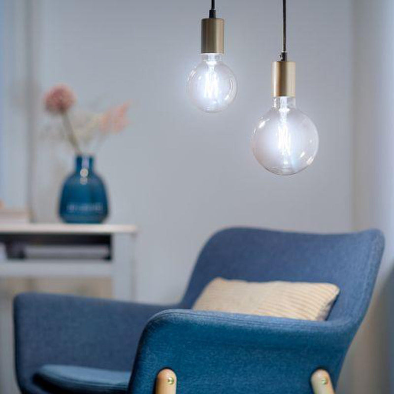 WiZ E27 Lyspære filament G125 6,7W Wifi - Justerbar fargetemperatur 2700-6500 Kelvin-Smartpærer E27-WiZ-929003017801-Lightup.no