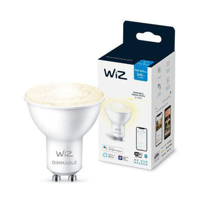 WiZ GU10 Lyspære 4,9W Wifi - 2700 Kelvin-LED-pære GU10-WiZ-929002448102-Lightup.no