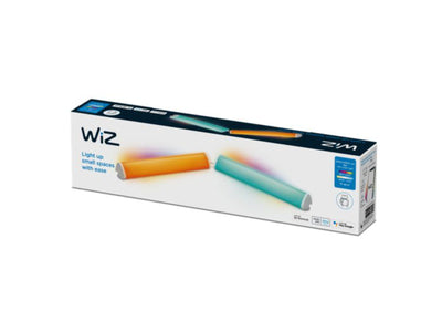 WiZ Smart Bar dual bordlampe 2x5,5W 2700-6500K RGB Farge Wîfi - Hvit-Bordlamper-WiZ-929003202401-Lightup.no