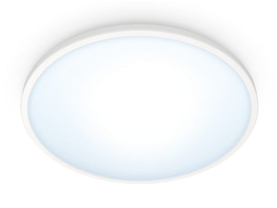 WiZ Smart Superslim taklampe 14W 2700-6500K 24,2 cm Wîfi - Hvit-Taklamper-WiZ-929002684901-Lightup.no