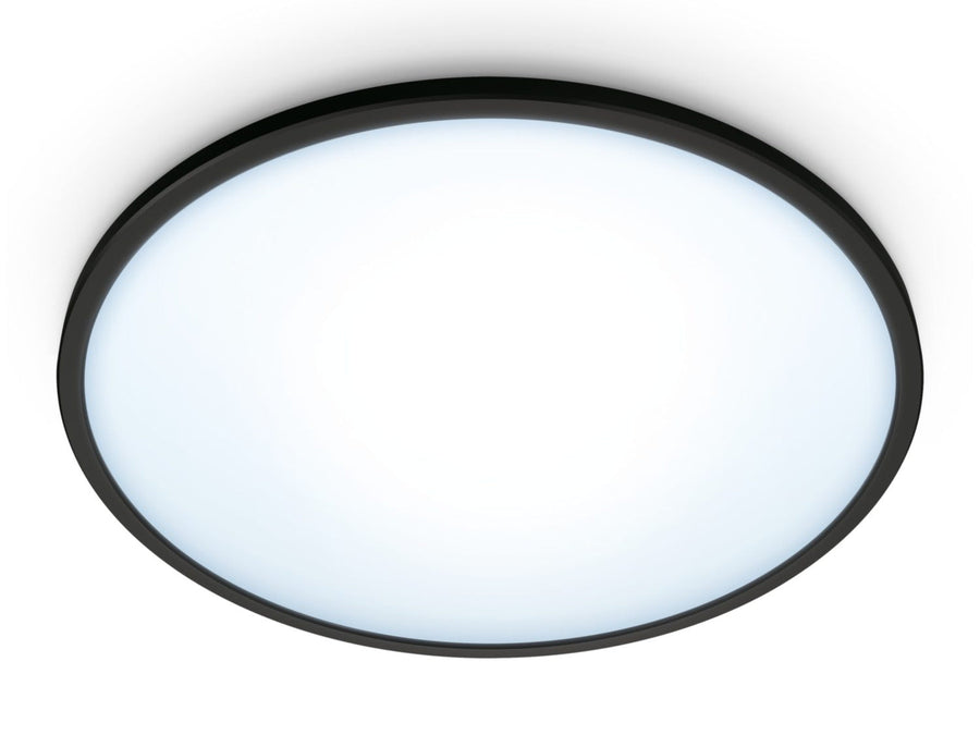 WiZ Smart Superslim taklampe 14W 2700-6500K 24,2 cm Wîfi - Svart-Taklamper-WiZ-929002685001-Lightup.no