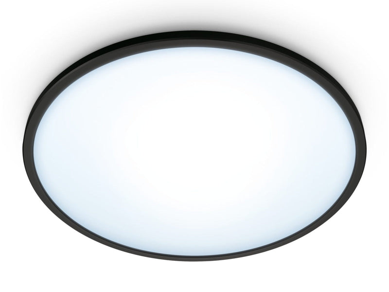 WiZ Smart Superslim taklampe 14W 2700-6500K 24,2 cm Wîfi - Svart-Taklamper-WiZ-929002685001-Lightup.no