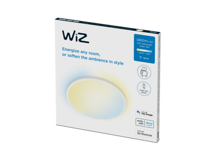 WiZ Smart Superslim taklampe 32W 2700-6500K 55 cm Wîfi - Hvit-Taklamper-WiZ-Hvit-929003226901-Lightup.no