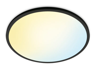 WiZ Smart Superslim taklampe 32W 2700-6500K 55 cm Wîfi - Svart-Taklamper-WiZ-929003227001-Lightup.no