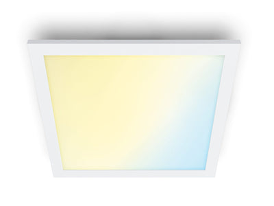 WiZ Smart taklampe 12W 2700-6500K 30x30 cm Wîfi - Hvit-Taklamper-WiZ-929003241801-Lightup.no