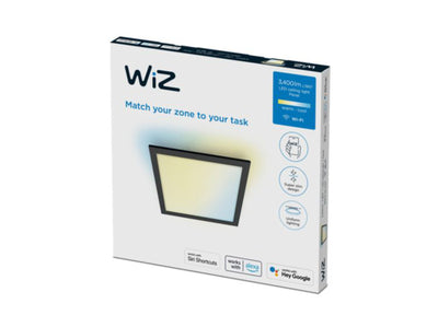 WiZ Smart taklampe 36W 2700-6500K 60x60 cm Wîfi - Svart-Taklamper-WiZ-929003241701-Lightup.no