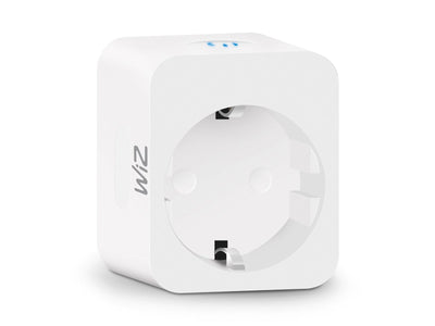 WiZ Smartplug m/strømmåler-Tilbehør-WiZ-929002427101-Lightup.no
