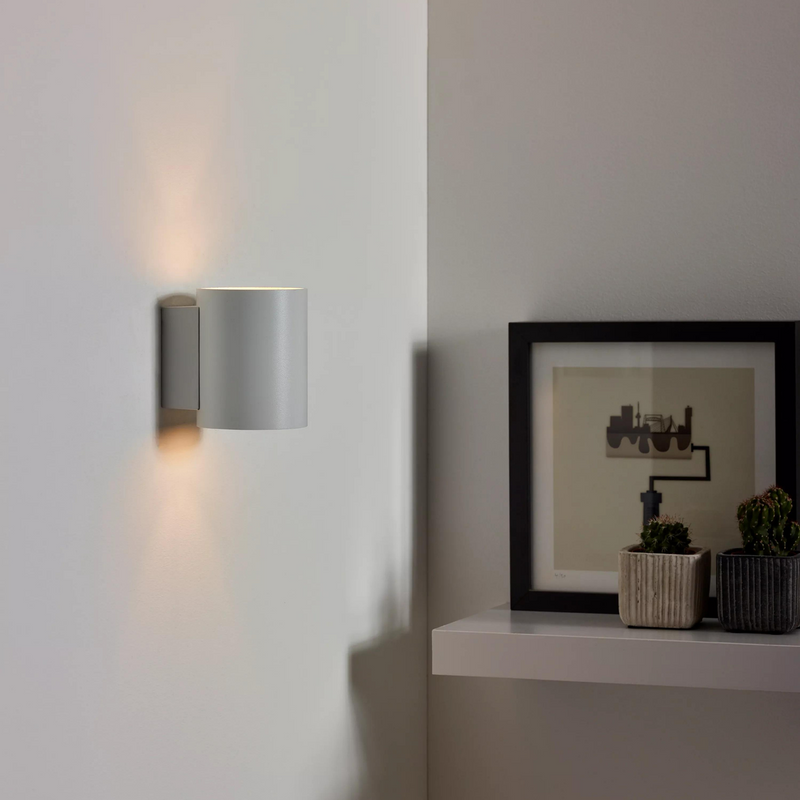 Xera Round vegglampe opp/ned lys - Hvit-Vegglamper-Lucide-LC23252/01/31-Lightup.no