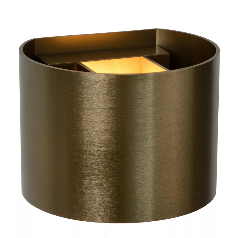 Xio rund vegglampe opp/ned - Coffee-Vegglamper-Lucide-LC09218/04/97-Lightup.no
