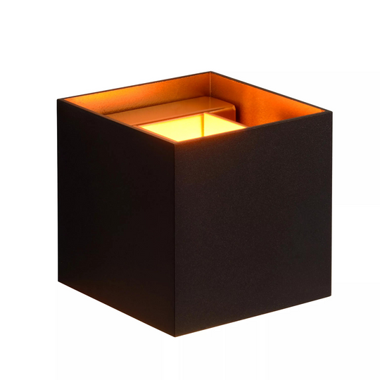 Xio square vegglampe opp/ned-Vegglamper-Lucide-Svart-LC09217/04/30-Lightup.no