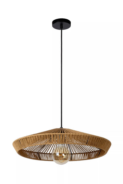 Yunkai takpendel 50 cm - Natur-Takpendler-Lucide-LC10413/50/72-Lightup.no
