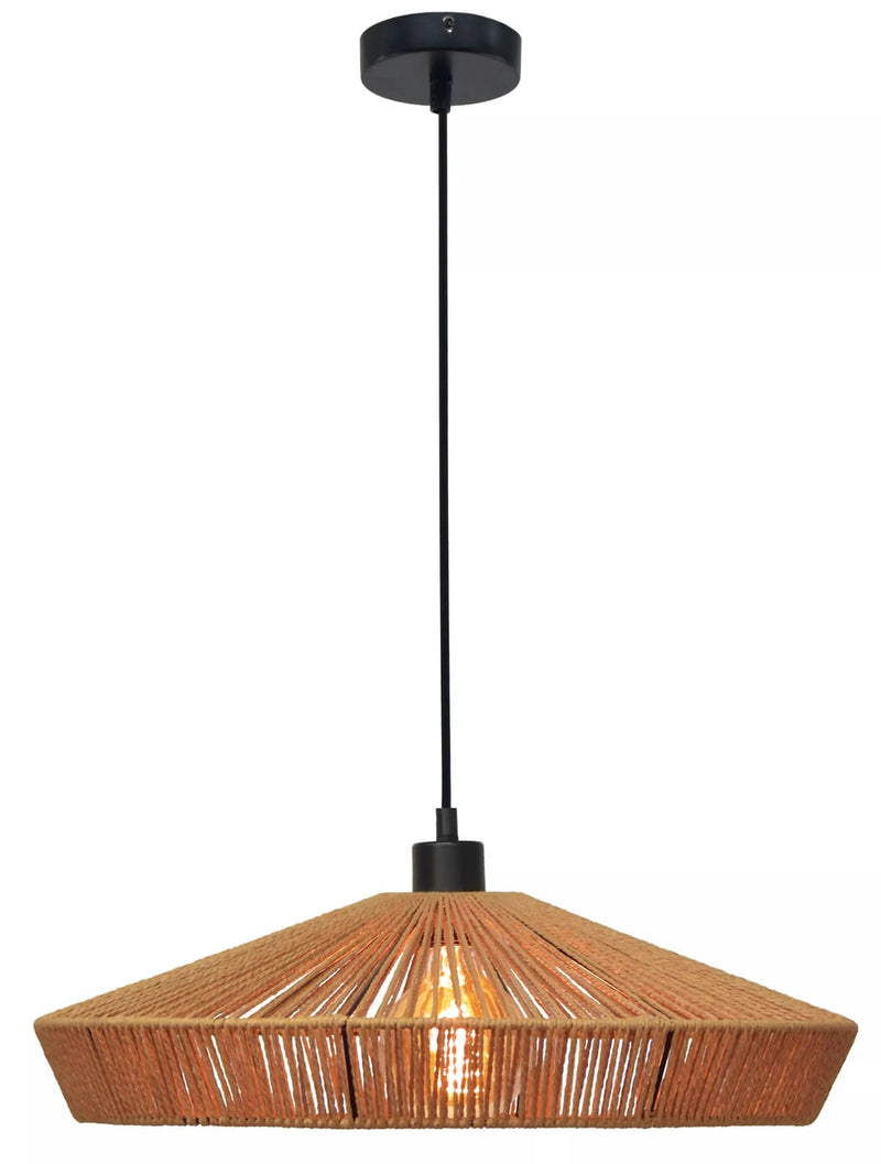 Yunkai takpendel 50 cm - Natur-Takpendler-Lucide-LC10413/50/72-Lightup.no