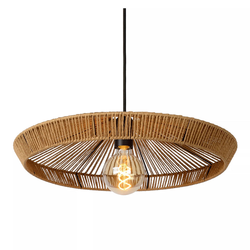 Yunkai takpendel 50 cm - Natur-Takpendler-Lucide-LC10413/50/72-Lightup.no