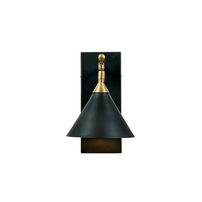 Zeta vegglampe - Svart/messing-Vegglamper-Pacific Lifestyle-39-018-Lightup.no